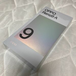 OPPO Reno9 A 新品未開封 SIMフリー　ナイトブラック メモリー8GB ストレージ128GB ワイモバイル　 一括購入