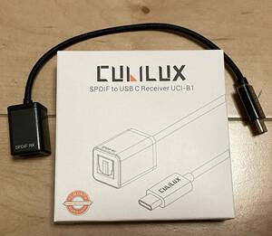 ■Cubilux / SPDIF - USB C 入力アダプター■