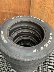 グッドイヤー EAGLE NASCAR 215/65R16 製造年数16年 残溝約5.4～5.8㎜ 4本セット MADE IN JAPAN