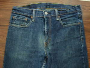 LEVI'S 514 ストレッチコロンビア製 ＵＳＥＤジーンズ　Ｗ３３