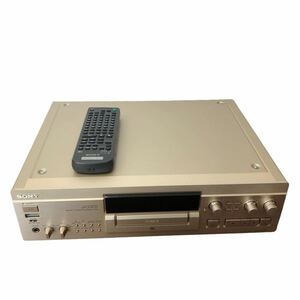 【メンテナンス品】SONY MDデッキ MDS-JA33ES リモコン付き