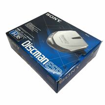 SONY D-E305 ポータブルCDプレーヤー Discman ESP ディスクマン　ブルー_画像1