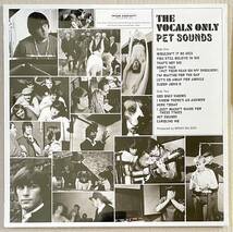 アナログ盤 新品 Beach Boys The Vocals Only Pet Sounds ペット・サウンズ アカペラ集 LP レコード ビーチ・ボーイズ 山下達郎_画像2