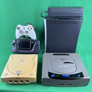 ドリームキャスト　セガサターン　ゲームギア　XBOX360　本体まとめ　動作不良＆未確認　【ジャンク】