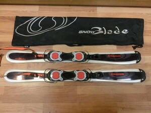 ● SALOMON スキーボード・ファンスキー SNOW Blade 98cm　BIN調整 工具不要 収納袋付 ●