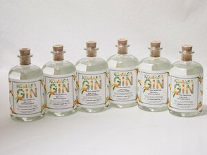 ... refreshing 6 pcs set ( Gin KOMASA-GIN Sakura island small mandarin orange 45%vol) 500ml×6ps.