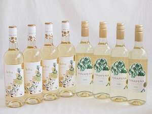  manner earth overflow Spain wine 8 pcs set ( gold . winning rough .a car rudone white .. vi -nya*pe-nya white ) 750ml×8ps.