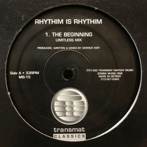 12inchレコード RHYTHIM IS RHYTHIM / THE BEGINNING