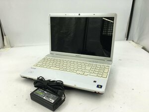 ♪▲【SONY ソニー】ノートPC/Pentium P6100/HDD 320GB VPCEB37FJ Blanccoにて消去済み 1025 N 22