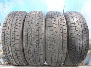 送料無料●8分山 4本 19年 ブリヂストン 185/65R15 ICEPARTNER 2 15インチ●33132