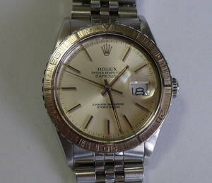 送料無料◆ROLEX / ロレックス・デイトジャスト・サンダーバードＲＥＦ．１６２５０ ＷＧ/ＳＳケース・ジュビリーブレス ジャンク◆