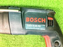 中古品 BOSCH ボッシュ SDSプラス 26mm ハンマードリル GBH2-26RE 本体+ケース_画像8