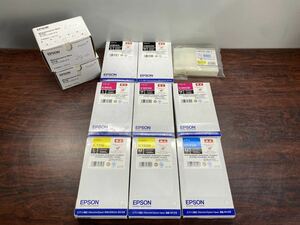 A2386)未使用品　EPSON インクカートリッジ　IC93 9本セット(互換品1個) メンテナンスボックス　PXMB4／2点　ICBK93/ICM93/ICC93/ICY93