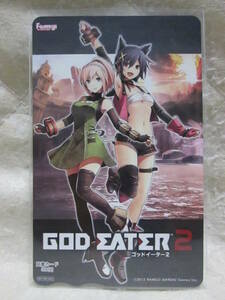 図書カード　ゴッドイーター２　GOD EATER 2　ファミーズ特典