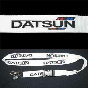  Nissan Datsun DATSUN neck strap key holder white 