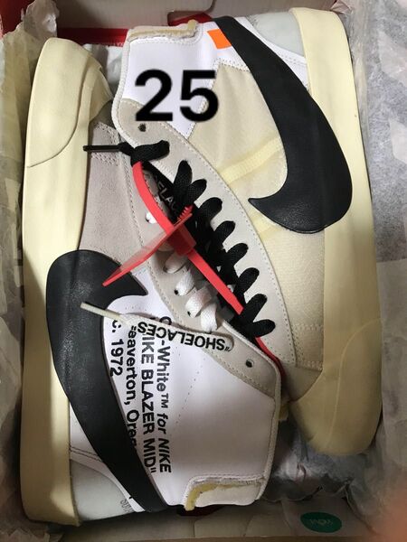 Off-White × Nike The Ten Blazer Midオフホワイト × ナイキ ザ・テン ブレーザー ミッド