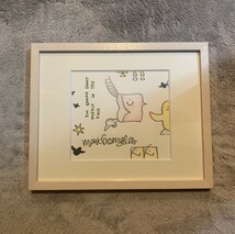 アート作品 MARK GONZALES GONZ マークゴンザレス 直筆イラスト サイン入り 原画 4_画像1