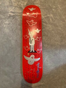 アート作品 MARK GONZALES GONZ マークゴンザレス untitled skateboard スケートボード デッキ 直筆イラスト サイン入り