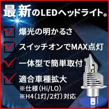 カワサキ kawasaki バイク H4 ledヘッドライト ZRX1100 ZRT10C KR-1R KR250C GPX250R EX250E GPZ900R ZX900A スーパーシェルパ KL250G z1_画像3