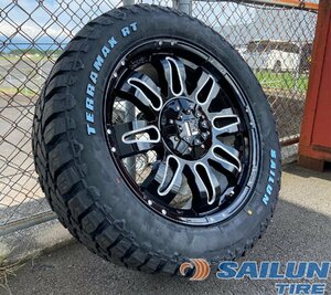 ランクル 100系 200系 タイヤホイールセット 20インチ SAILUN TERRAMAXX RT 275/55R20 4本セット LEXXEL Balano オフロード系