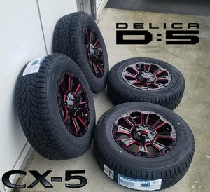 即日発送 【スタッドレス】 デリカD5 エクストレイル CHR クロスロード CX-5 CX-3 16インチ DeathRock SAILUN ICEBLAZER WST1 225/70R16