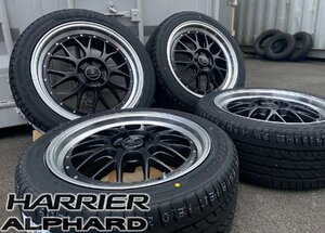 新品 19インチ タイヤホイール アルファード ヴェルファイア ハリアー RAV4 アウトランダー BD00 特選タイヤ 245/40R19 8.5J +35 114.3-5H