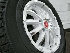 車検対応 ハイエース200系 サマータイヤ SAILUN VX1 215/65R16 タイヤホイールセット 16インチ BD12