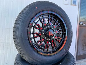 即日発送 デリカD5 RAV4 CX8 CX5 スタッドレス SAILUN WSTX 225/65R17 17インチ 新品 タイヤホイールセット PreDator プレデター 1台分