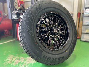 即日発送 Jeep JK/JL ラングラー スタッドレス SAILUN WST3 265/70R17 17インチ 新品 タイヤホイールセット 1台分 ノーマル車高対応