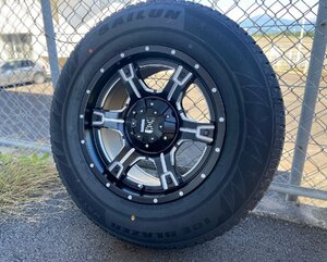 即日発送 Jeep JK/JL ラングラー スタッドレス SAILUN WST3 265/70R17 17インチ 新品 タイヤホイールセット 1台分 ノーマル車高対応