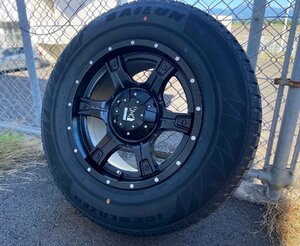 即日発送 Jeep JK/JL ラングラー スタッドレス SAILUN WST3 265/70R17 17インチ 新品 タイヤホイールセット 1台分 ノーマル車高対応