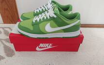 NIKE DUNK low RETRO DJ6188-300 Karmit/Chlorophyll ナイキ ダンクロー レトロ グリーン_画像2