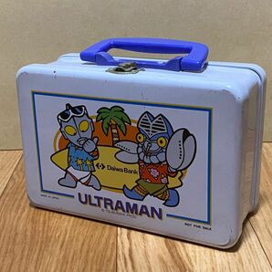 非売品 大和銀行 ウルトラマン 缶 ケース カセットケース 1997年