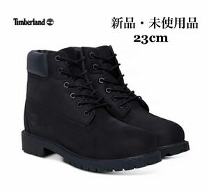 Timberland ティンバーランド 6インチ プレミアムブーツ ブラック レディース 23cm