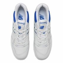 NEW BALANCE ニューバランス BB550 SWC ホワイト/ブルー レディース スニーカー 24.5cm_画像4