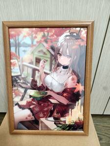 SecretCute☆初版画展☆額装済☆A４サイズ☆非売品☆クリアポスター