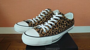 CONVERSE ALL STAR 100 LEOPARD UR OX BROWN US9 27.0