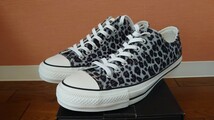 CONVERSE ALL STAR 100 LEOPARD UR OX GLAY　US9 27.0_画像1