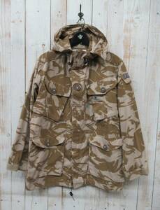 VINTAGE EURO古着＊イギリス軍 BRITISH ARMY＊スモック パーカー＊WINDPROOF ウインドプルーフ デザートカモ 迷彩 古着卸