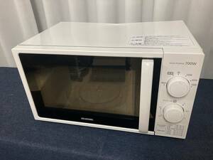 ■ioy1043■アイリスオーヤマ　電子レンジ　IMG-T177-6-W　2021年製■※60Hz専用■※ヘコみ有り■