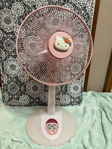 扇風機 SANRIO ハローキティ サンリオ リビング扇風機 リモコン付き HELLO KITTY ピンク