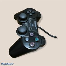 送料無料 PS2 DUALSHOCK2 コントローラー ブラック 動作品　デュアルショック_画像5