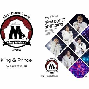 King＆Prince First DOME TOUR 2022 ~Mr.~ 2形態Blu-rayセット【初回限定盤+通常盤】