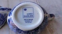 イギリス製 James Sadler Afternoon Tea The Old Mill Venice Sugar ＆ Cream ジェームズ・サドラー シューガーポット＆ミルクジャグ_画像9