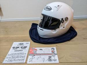 Arai アライ GP-5W FIA8859-2015 2019年8月製 Mサイズ ヘルメット 4輪