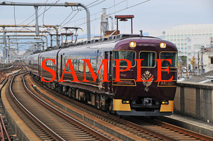 Dー３D【鉄道写真】L版５枚　近畿日本鉄道１９２００系　観光特急　あをによし　近鉄