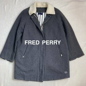 FRED PERRY ライナー付き　コート　ジップアップアウター　フレッドペリー