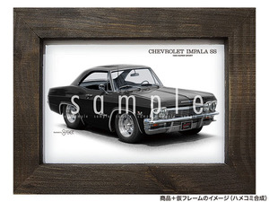 * машина иллюстрации 064 можно выбрать 4 модель [ Chevrolet Impala ]65 год SS( super sport ) старый машина дешевая доставка 