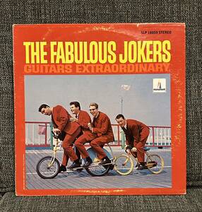 The Fabulous Jokers LP Guitars Extraordinary .. 1966 US Original Monument SLS-18059 .. Beat Group ガレージ