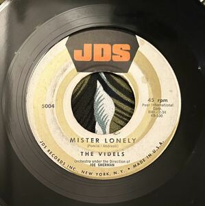 The Videls 1960 US Original 7inch Mister Lonely / I'll Forget You .. Doo Wop ロカビリー